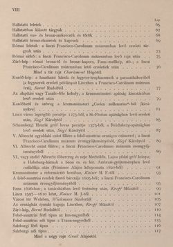 Bild der Seite - VIII - in Az Osztrák-Magyar Monarchia írásban és képben - Felsö-Ausztria ès Salzburg (Felsö-Ausztria), Band 6/1