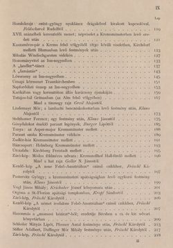 Image of the Page - IX - in Az Osztrák-Magyar Monarchia írásban és képben - Felsö-Ausztria ès Salzburg (Felsö-Ausztria), Volume 6/1