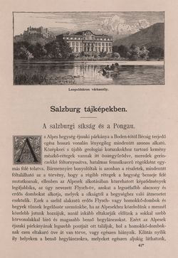 Image of the Page - 323 - in Az Osztrák-Magyar Monarchia írásban és képben - Felsö-Ausztria ès Salzburg (Salzburg), Volume 6/2