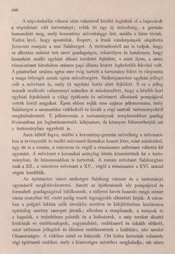 Bild der Seite - 500 - in Az Osztrák-Magyar Monarchia írásban és képben - Felsö-Ausztria ès Salzburg (Salzburg), Band 6/2