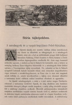 Bild der Seite - 3 - in Az Osztrák-Magyar Monarchia írásban és képben - Stiria, Band 7