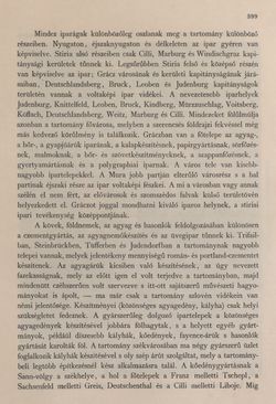 Bild der Seite - 399 - in Az Osztrák-Magyar Monarchia írásban és képben - Stiria, Band 7