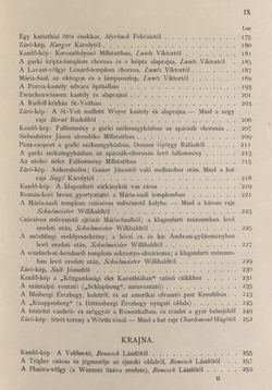 Bild der Seite - IX - in Az Osztrák-Magyar Monarchia írásban és képben - Karinthia és Krajna (Karinthia), Band 8/1