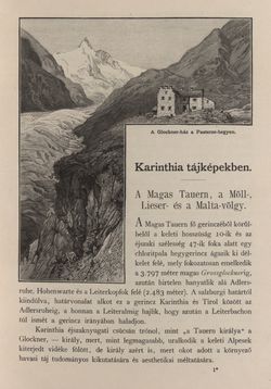 Bild der Seite - 3 - in Az Osztrák-Magyar Monarchia írásban és képben - Karinthia és Krajna (Karinthia), Band 8/1
