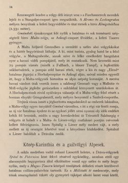 Bild der Seite - 14 - in Az Osztrák-Magyar Monarchia írásban és képben - Karinthia és Krajna (Karinthia), Band 8/1