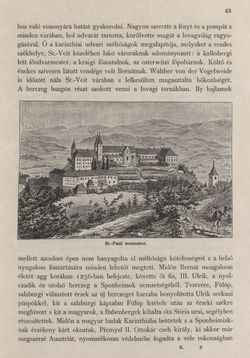 Bild der Seite - 65 - in Az Osztrák-Magyar Monarchia írásban és képben - Karinthia és Krajna (Karinthia), Band 8/1