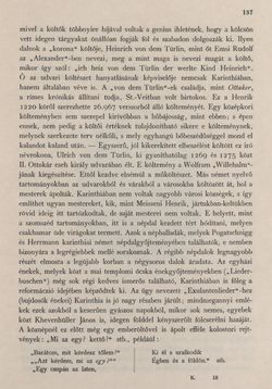 Bild der Seite - 137 - in Az Osztrák-Magyar Monarchia írásban és képben - Karinthia és Krajna (Karinthia), Band 8/1