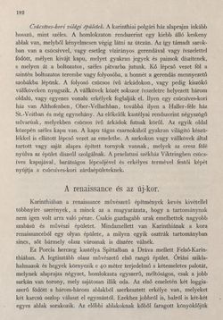 Image of the Page - 192 - in Az Osztrák-Magyar Monarchia írásban és képben - Karinthia és Krajna (Karinthia), Volume 8/1