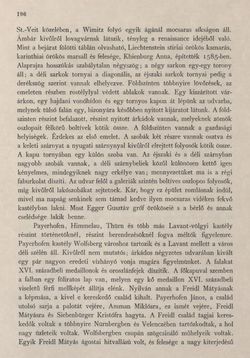 Image of the Page - 196 - in Az Osztrák-Magyar Monarchia írásban és képben - Karinthia és Krajna (Karinthia), Volume 8/1