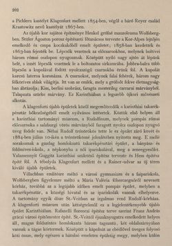 Image of the Page - 202 - in Az Osztrák-Magyar Monarchia írásban és képben - Karinthia és Krajna (Karinthia), Volume 8/1