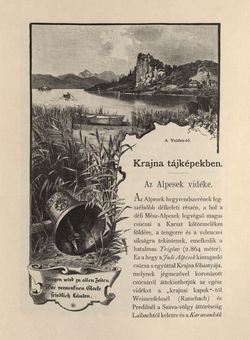 Image of the Page - 255 - in Az Osztrák-Magyar Monarchia írásban és képben - Karinthia és Krajna (Krajna), Volume 8/2