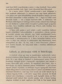 Image of the Page - 270 - in Az Osztrák-Magyar Monarchia írásban és képben - Karinthia és Krajna (Krajna), Volume 8/2