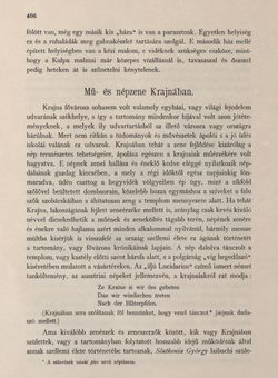 Bild der Seite - 406 - in Az Osztrák-Magyar Monarchia írásban és képben - Karinthia és Krajna (Krajna), Band 8/2