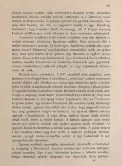 Bild der Seite - 467 - in Az Osztrák-Magyar Monarchia írásban és képben - Karinthia és Krajna (Krajna), Band 8/2