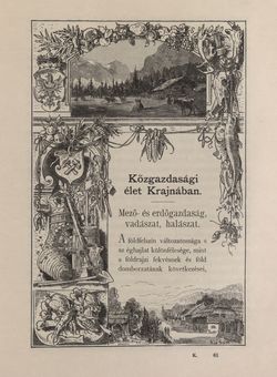 Bild der Seite - 481 - in Az Osztrák-Magyar Monarchia írásban és képben - Karinthia és Krajna (Krajna), Band 8/2