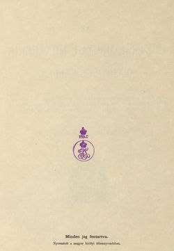 Bild der Seite - IV - in Az Osztrák-Magyar Monarchia írásban és képben - Magyarország II (1), Band 9/1