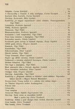Image of the Page - VIII - in Az Osztrák-Magyar Monarchia írásban és képben - Magyarország II (1), Volume 9/1