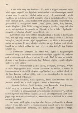 Bild der Seite - 98 - in Az Osztrák-Magyar Monarchia írásban és képben - Magyarország II (1), Band 9/1