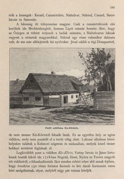 Bild der Seite - 191 - in Az Osztrák-Magyar Monarchia írásban és képben - Magyarország II (1), Band 9/1