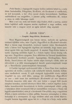 Bild der Seite - 192 - in Az Osztrák-Magyar Monarchia írásban és képben - Magyarország II (1), Band 9/1