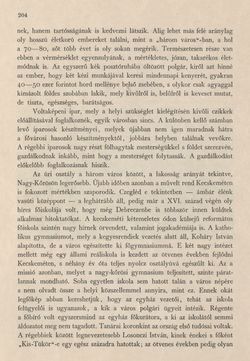 Bild der Seite - 204 - in Az Osztrák-Magyar Monarchia írásban és képben - Magyarország II (1), Band 9/1