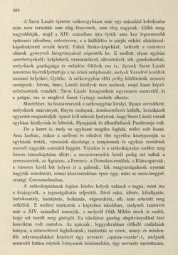 Image of the Page - 382 - in Az Osztrák-Magyar Monarchia írásban és képben - Magyarország II (2), Volume 9/2