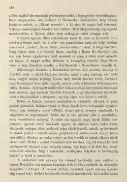 Image of the Page - 418 - in Az Osztrák-Magyar Monarchia írásban és képben - Magyarország II (2), Volume 9/2