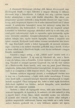 Image of the Page - 426 - in Az Osztrák-Magyar Monarchia írásban és képben - Magyarország II (2), Volume 9/2