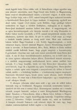 Image of the Page - 448 - in Az Osztrák-Magyar Monarchia írásban és képben - Magyarország II (2), Volume 9/2