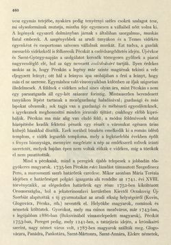 Image of the Page - 460 - in Az Osztrák-Magyar Monarchia írásban és képben - Magyarország II (2), Volume 9/2