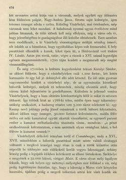 Bild der Seite - 474 - in Az Osztrák-Magyar Monarchia írásban és képben - Magyarország II (2), Band 9/2