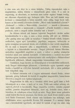 Image of the Page - 496 - in Az Osztrák-Magyar Monarchia írásban és képben - Magyarország II (2), Volume 9/2