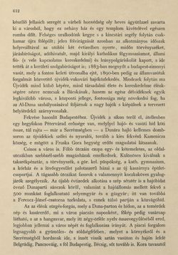 Bild der Seite - 612 - in Az Osztrák-Magyar Monarchia írásban és képben - Magyarország II (2), Band 9/2