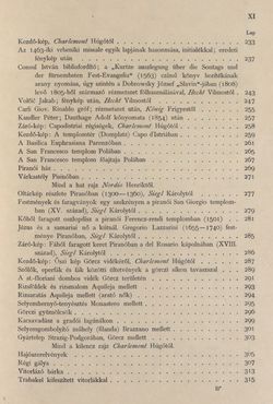Bild der Seite - XI - in Az Osztrák-Magyar Monarchia írásban és képben - Az Osztrák Tengermellék és Dalmáczia (Tengermellék), Band 10