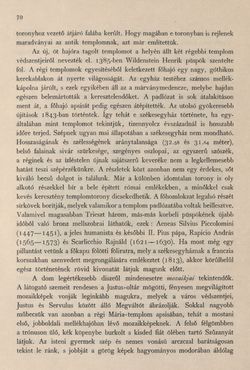 Image of the Page - 70 - in Az Osztrák-Magyar Monarchia írásban és képben - Az Osztrák Tengermellék és Dalmáczia (Tengermellék), Volume 10