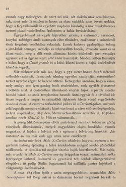 Image of the Page - 78 - in Az Osztrák-Magyar Monarchia írásban és képben - Az Osztrák Tengermellék és Dalmáczia (Tengermellék), Volume 10