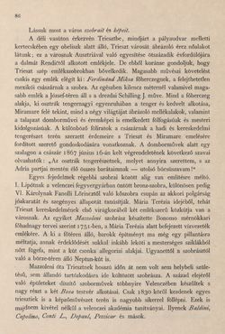 Image of the Page - 86 - in Az Osztrák-Magyar Monarchia írásban és képben - Az Osztrák Tengermellék és Dalmáczia (Tengermellék), Volume 10