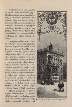 Image of the Page - 87 - in Az Osztrák-Magyar Monarchia írásban és képben - Az Osztrák Tengermellék és Dalmáczia (Tengermellék), Volume 10