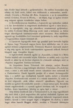 Image of the Page - 90 - in Az Osztrák-Magyar Monarchia írásban és képben - Az Osztrák Tengermellék és Dalmáczia (Tengermellék), Volume 10