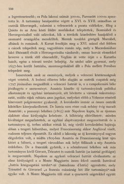 Image of the Page - 150 - in Az Osztrák-Magyar Monarchia írásban és képben - Az Osztrák Tengermellék és Dalmáczia (Tengermellék), Volume 10