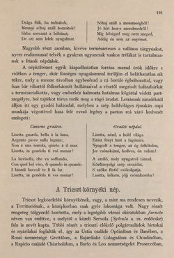 Image of the Page - 191 - in Az Osztrák-Magyar Monarchia írásban és képben - Az Osztrák Tengermellék és Dalmáczia (Tengermellék), Volume 10