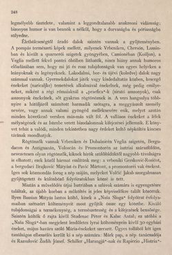 Image of the Page - 248 - in Az Osztrák-Magyar Monarchia írásban és képben - Az Osztrák Tengermellék és Dalmáczia (Tengermellék), Volume 10