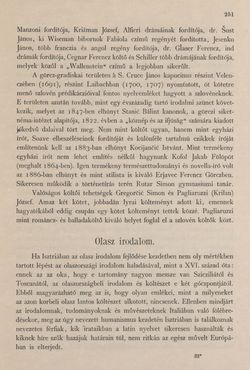 Bild der Seite - 251 - in Az Osztrák-Magyar Monarchia írásban és képben - Az Osztrák Tengermellék és Dalmáczia (Tengermellék), Band 10