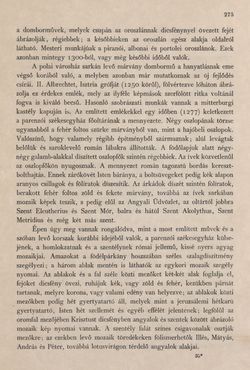 Image of the Page - 275 - in Az Osztrák-Magyar Monarchia írásban és képben - Az Osztrák Tengermellék és Dalmáczia (Tengermellék), Volume 10