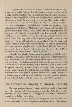 Image of the Page - 350 - in Az Osztrák-Magyar Monarchia írásban és képben - Az Osztrák Tengermellék és Dalmáczia (Tengermellék), Volume 10
