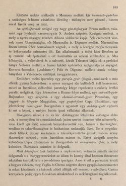 Image of the Page - 353 - in Az Osztrák-Magyar Monarchia írásban és képben - Az Osztrák Tengermellék és Dalmáczia (Tengermellék), Volume 10