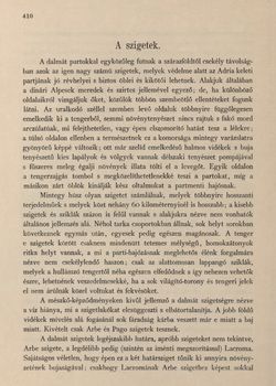 Image of the Page - 410 - in Az Osztrák-Magyar Monarchia írásban és képben,  - Az Osztrák Tengermellék és Dalmáczia (Dalmáczia), Volume 11