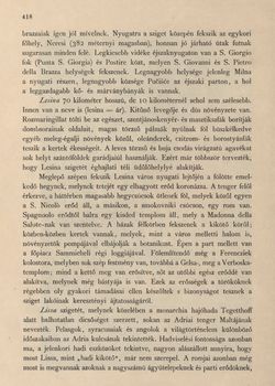 Bild der Seite - 418 - in Az Osztrák-Magyar Monarchia írásban és képben,  - Az Osztrák Tengermellék és Dalmáczia (Dalmáczia), Band 11