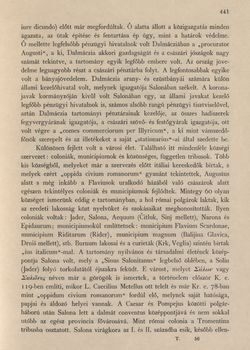 Bild der Seite - 441 - in Az Osztrák-Magyar Monarchia írásban és képben,  - Az Osztrák Tengermellék és Dalmáczia (Dalmáczia), Band 11