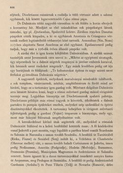 Bild der Seite - 444 - in Az Osztrák-Magyar Monarchia írásban és képben,  - Az Osztrák Tengermellék és Dalmáczia (Dalmáczia), Band 11